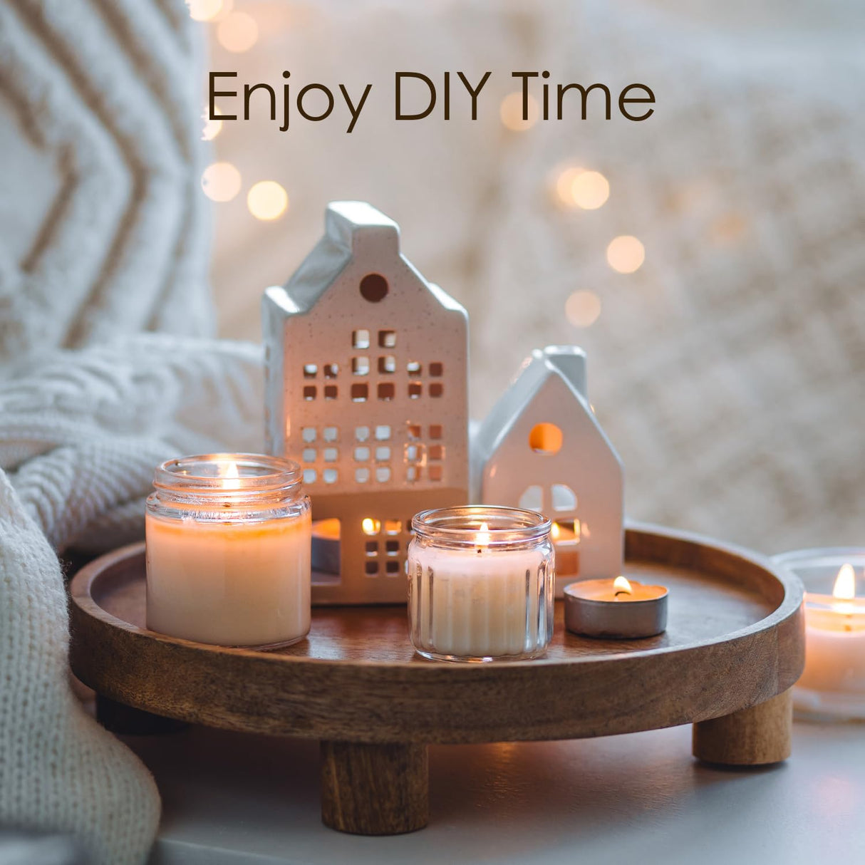 CHILLFLAME Soy Wax Flakes, Natural Candle Wax, Organic Soy Wax for Candle Making from Farm, No Harmless, Additives, and Pure (5 lb) CHILLFLAME