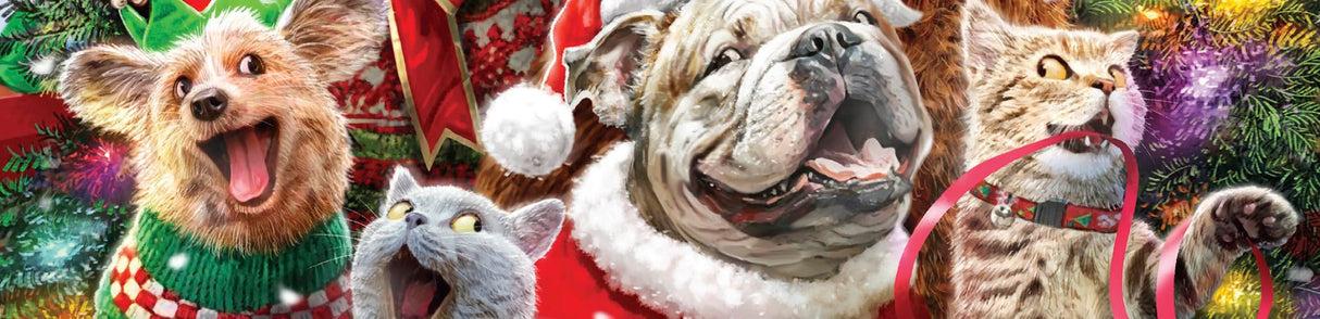 Ceaco - Larry Jones - Caroling Critters - 500 Piece Jigsaw Puzzle Ceaco