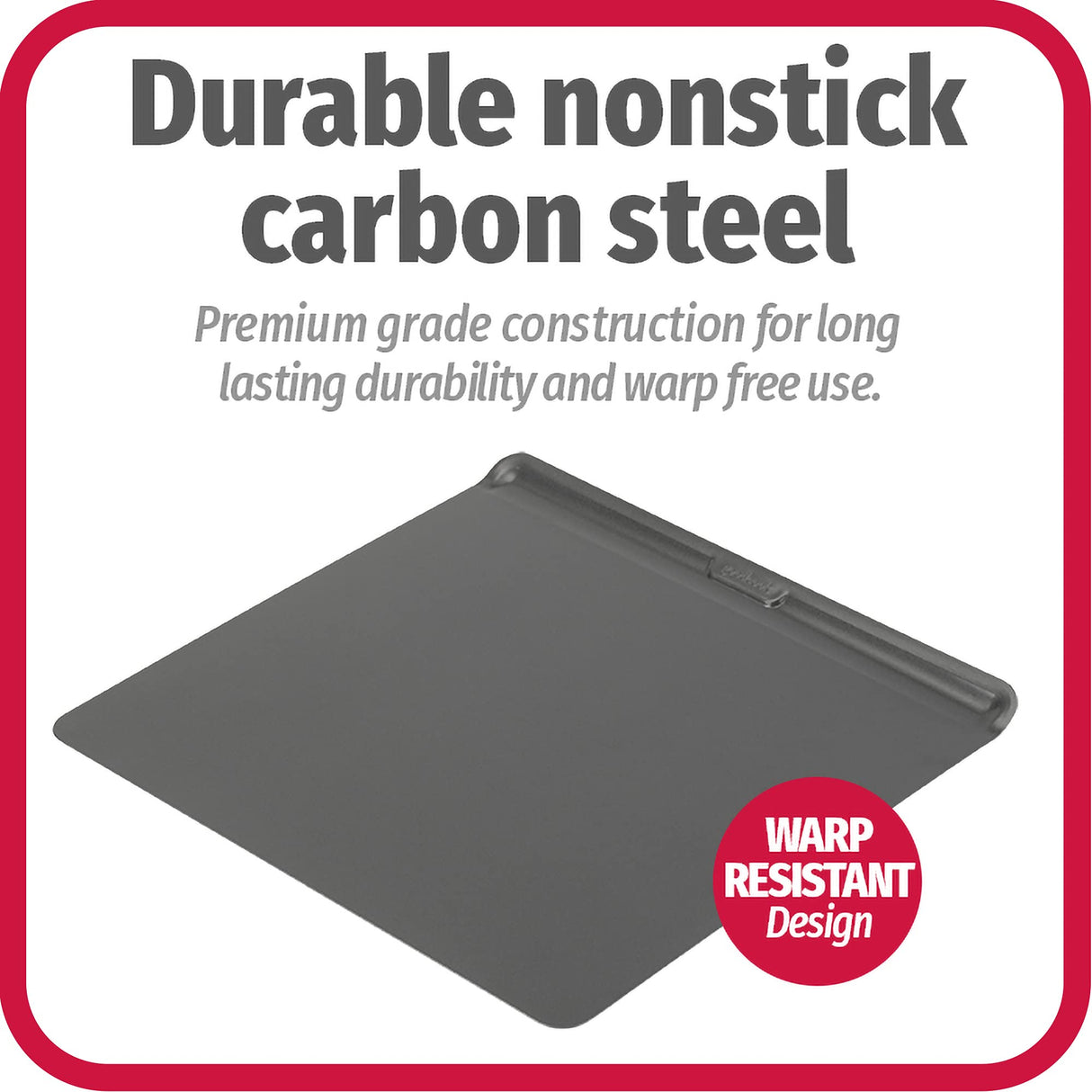 GoodCook AirPerfect Non-Stick Air Insulated 16” x 14” Cookie Sheet - Carbon Steel Cooking Pans, No Burn Insulation Bakeware, Cookie Sheets for Baking, Oven Pan Set GoodCook