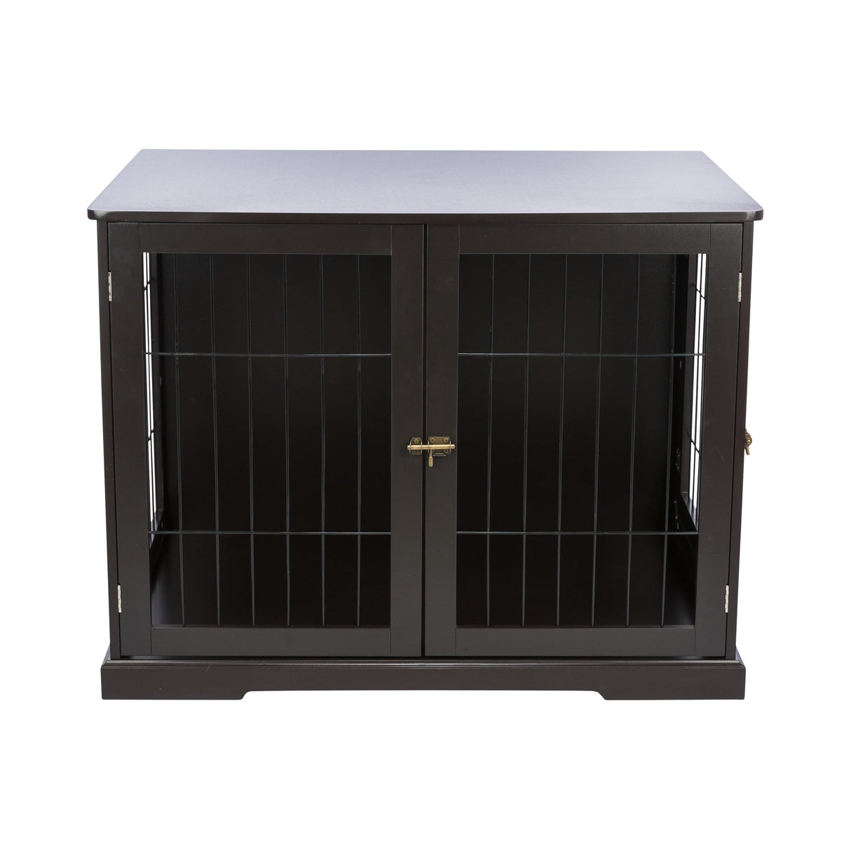 TRIXIE 38.7" Indoor Dog Crate, Wooden Crate Table for Dogs Up to 66 lb, Large Dog Kennel, Perfect in Any Room, Brown TRIXIE