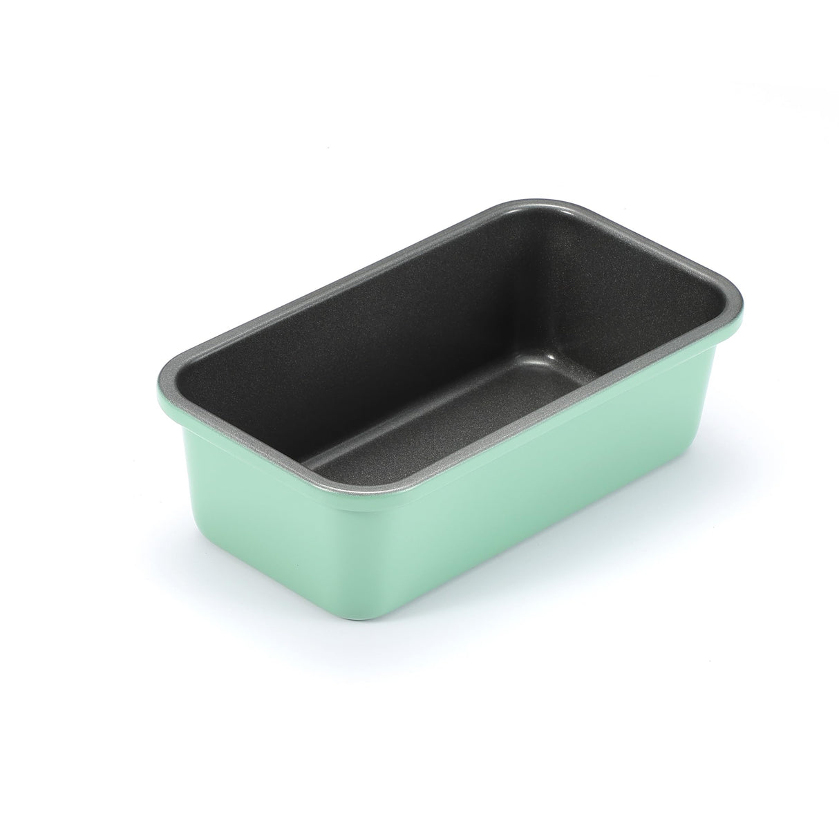 Monfish Bread Loaf Pans for Home Baking, 2pcs Carbon Steel 1lb loaf Tin, Rosemary Green 9x5 inch Non-Stick bread Pan Mold Monfish