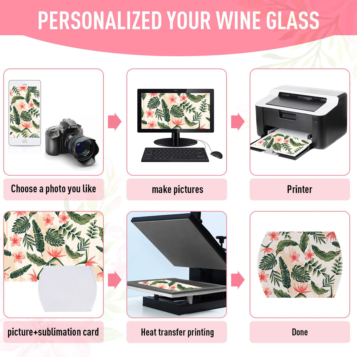 20 Pcs Christmas Sublimation Wine Glass Covers Sublimation Wine Glass Blanks Neoprene Wine Sleeve Blank Sleeve Mask for Glasses Sublimation Neoprene Insulator Cover for Drinks Sublimation Ornaments Romooa