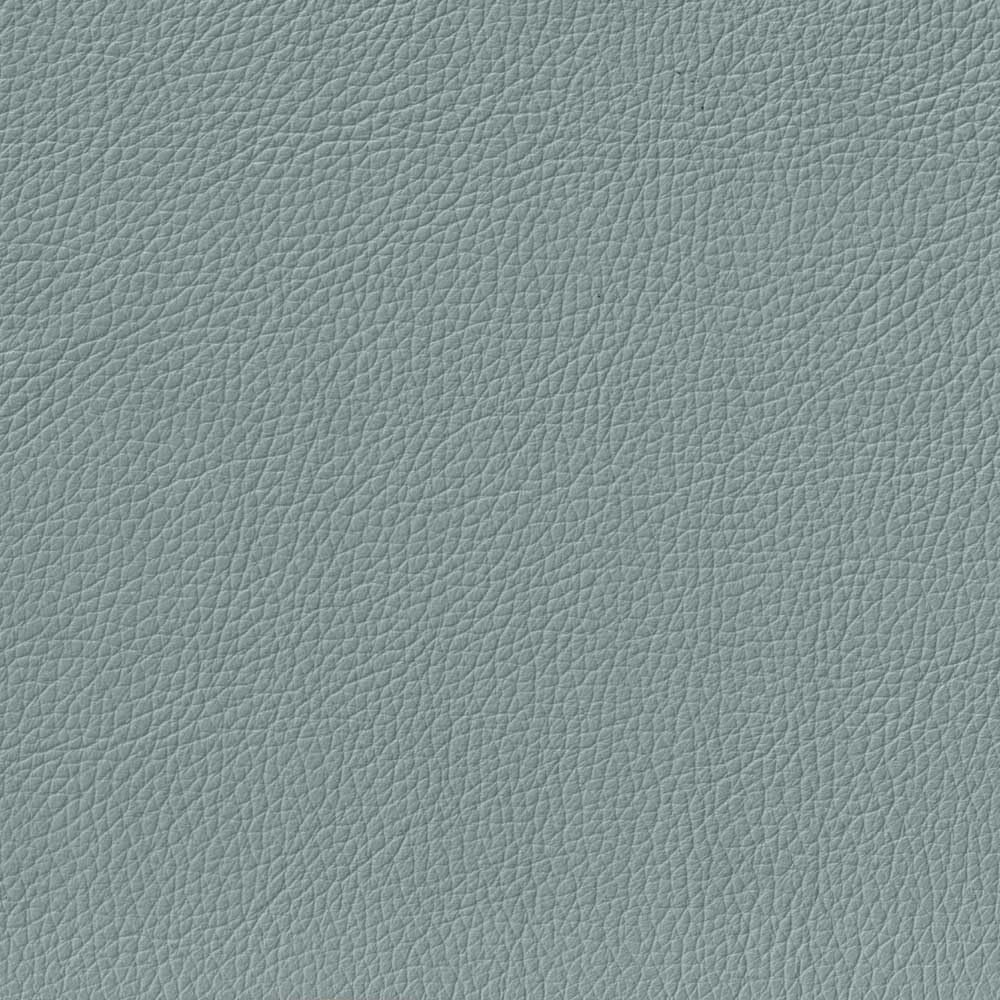 Hydeline Westcott Top Grain Leather Sofa Couch, 84", Spa Blue, Memory Foam and Pocket Coils Hydeline