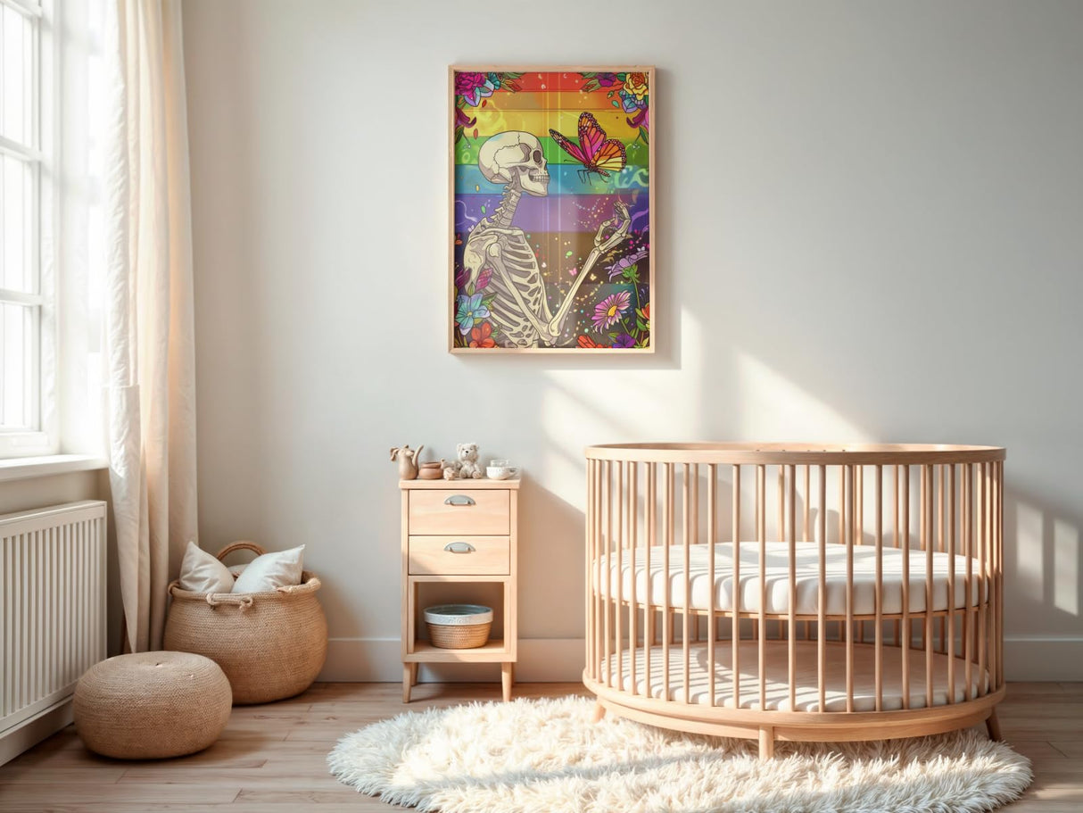 HKLIOPU Diamond Art Kits for Adults-Skeleton Love Diamond Painting Kits for Adults Beginners,5D DIY Full Drill Round Rhinestone Gem Art Crafts Paintings for Home Wall Decor 12"x16" HKLIOPU