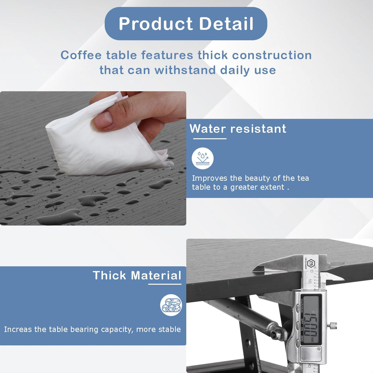 Ruesleag Lift Top Coffee Table w/Hidden Compartment and Storage Shelf,Retro Wooden Lift Tabletop Dining Table Multifunctional Wooden Working Table for Living Room Office Reception Room,39.4in L,Black Ruesleag