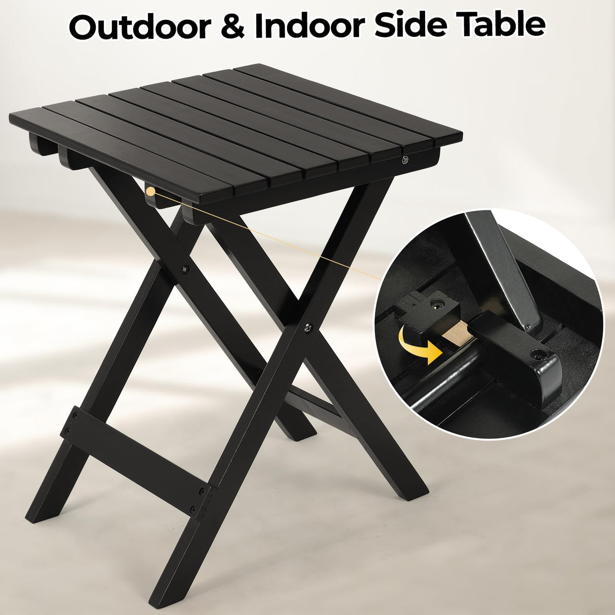 MAMIZO Outdoor Rocking Chair Set 3-Piece, Rocking Chair Patio Set of 2 with Side Table, with High Back,Indoors or Outdoor Wooden Rocking Chair, Easy to Assemble for Porch, Patio, Garden,Lawn, Balcony MAMIZO