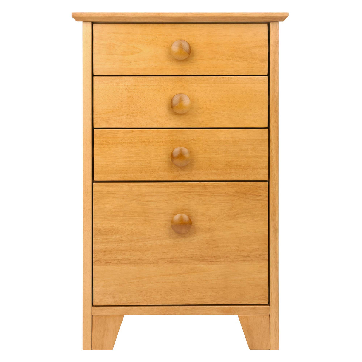 Winsome Studio File Cabinet, Honey Winsome