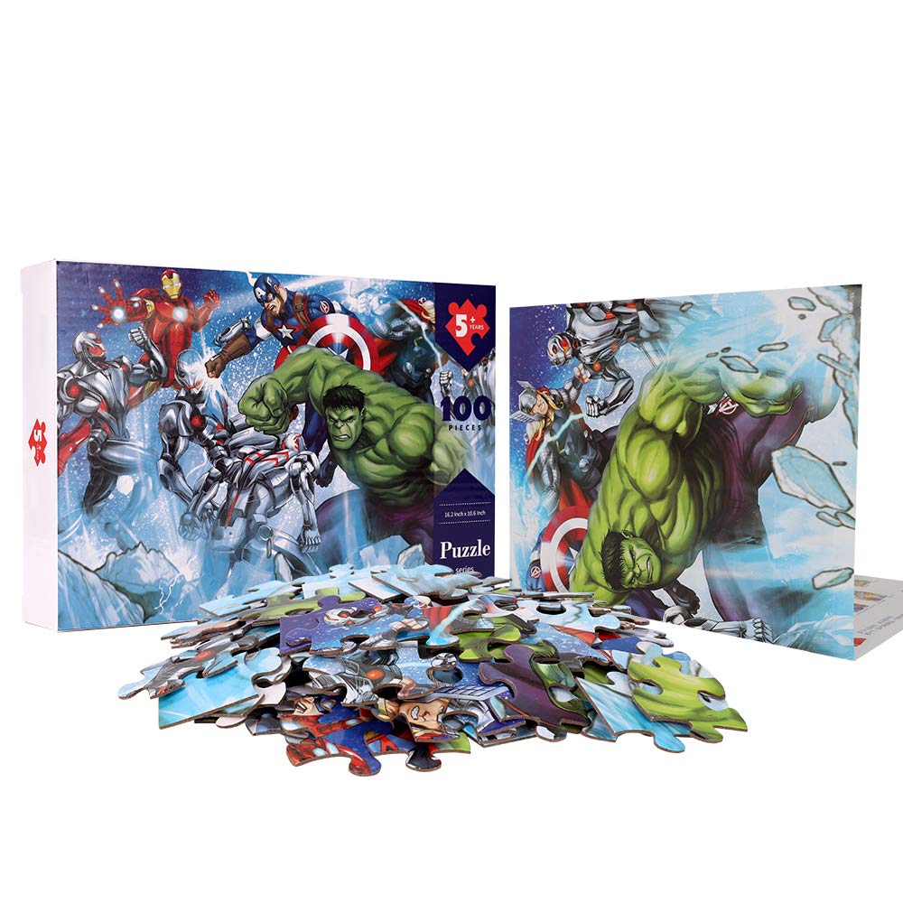 Kids Puzzle,100 Pieces Puzzles for Kids,Cardboard Kids Puzzles for Ages 5-12 Year olds,Educational Jigsaw Puzzle Kids Toy Mysj