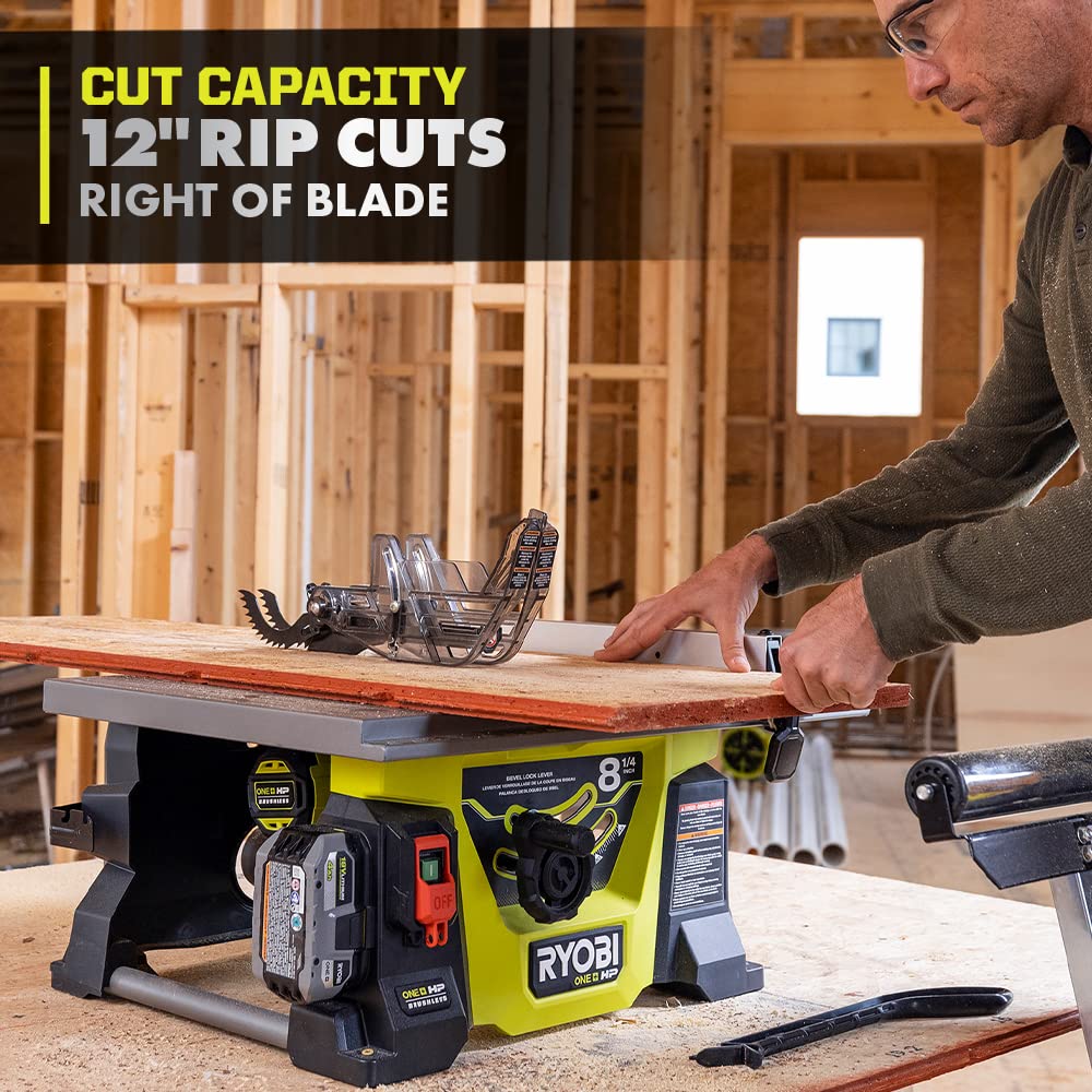 18V ONE+ HP BRUSHLESS 8-1/4" TABLE SAW KIT RYOBI