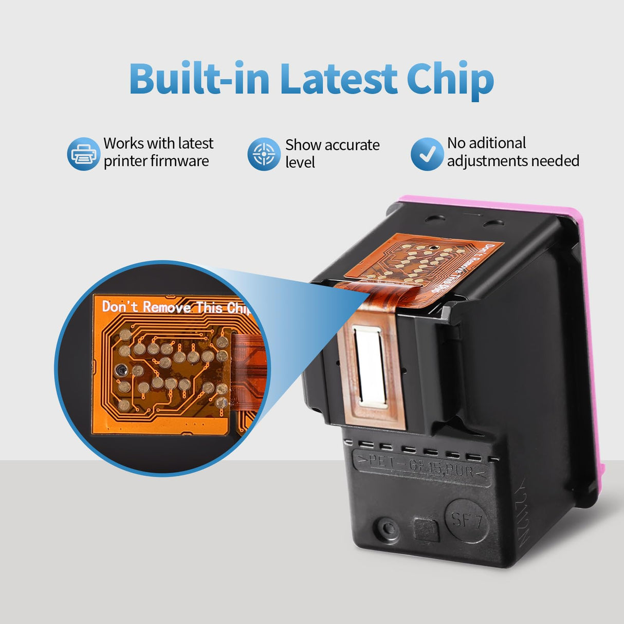 SANUNE Remanufactured Ink Cartridge Replacement for HP Ink 61 61XL Combo Pack for HP Envy 4500 5530 4502 5535 5534 OfficeJet 4630 4635 Deskjet 1000 1010 1510 1512 2540 Printer (1 Black, 1 Tri-Color) SANUNE