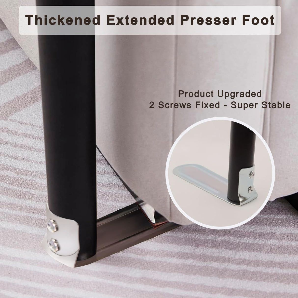 King Canopy Bed Frame, Stainless Steel Metal Size, Sturdy Post Poles Thicken for Wood Bedroom Decor, Black Mosqutent