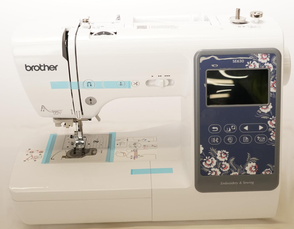 Brother SE630 Sewing and Embroidery Machine with Sew Smart LCD, Recertified Brother