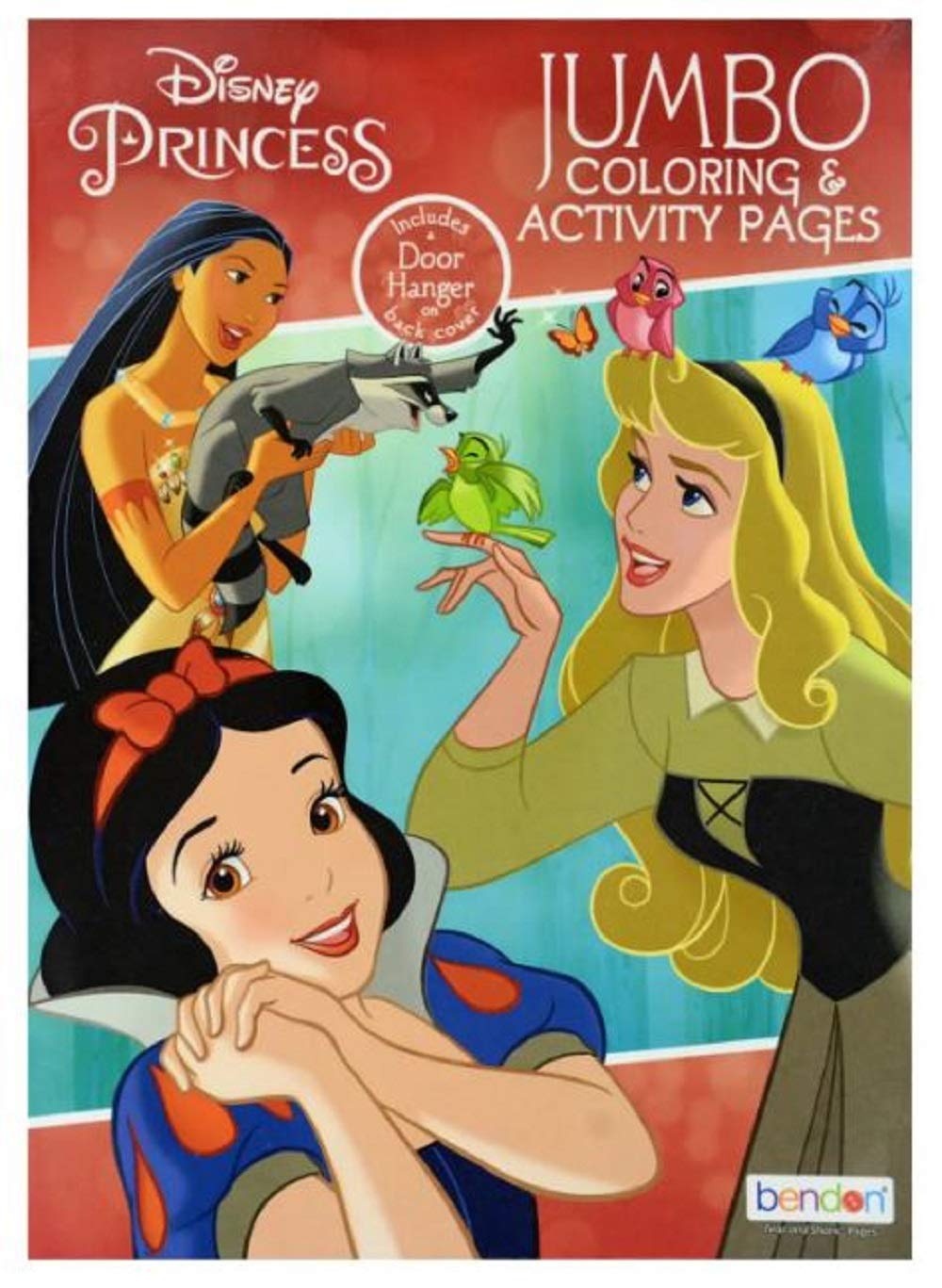 Disney Princess Jumbo Coloring & Activity Books, 4-ct Set BNDN