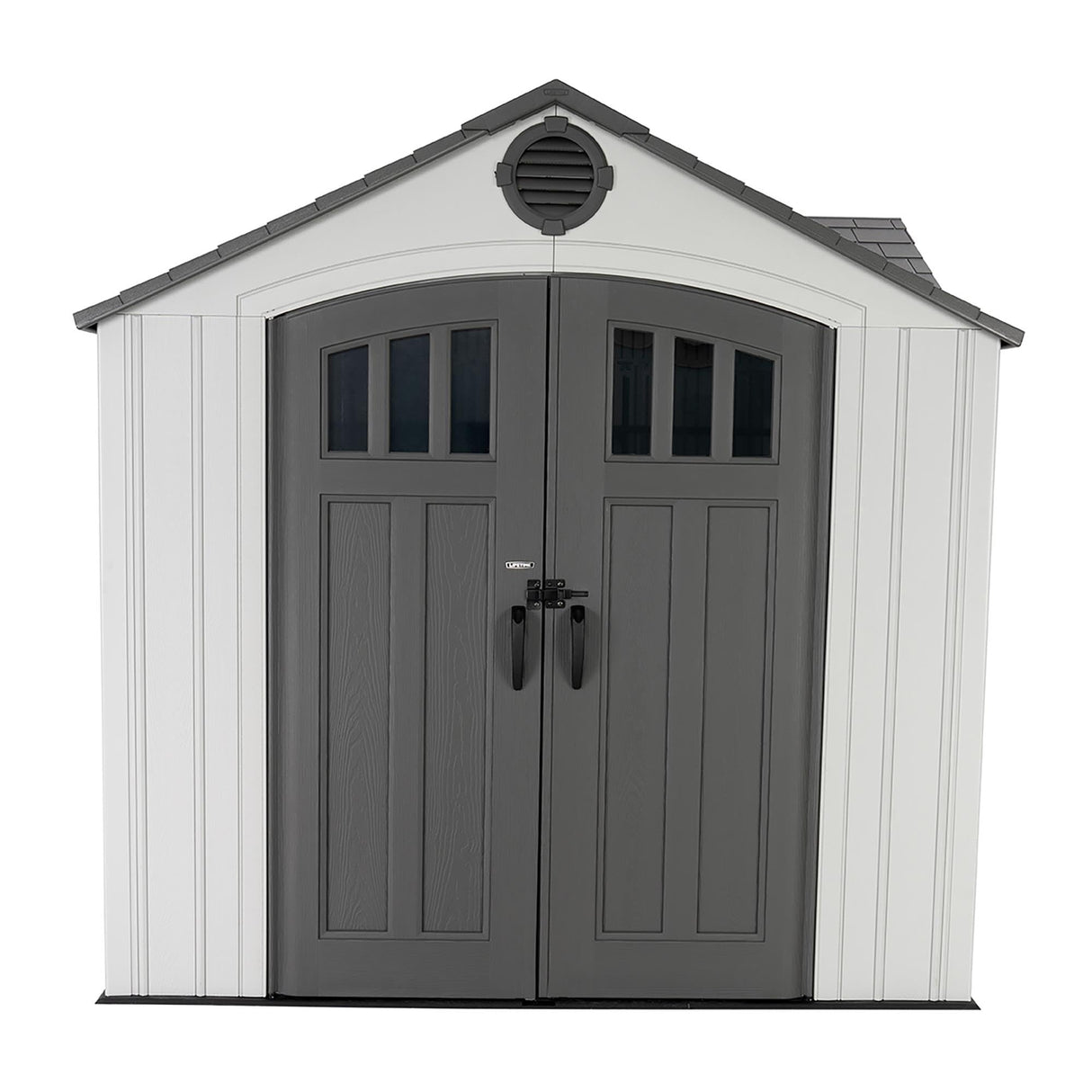 Lifetime Dual Entry Outdoor Storage Shed, 10 x 8 Foot Lifetime