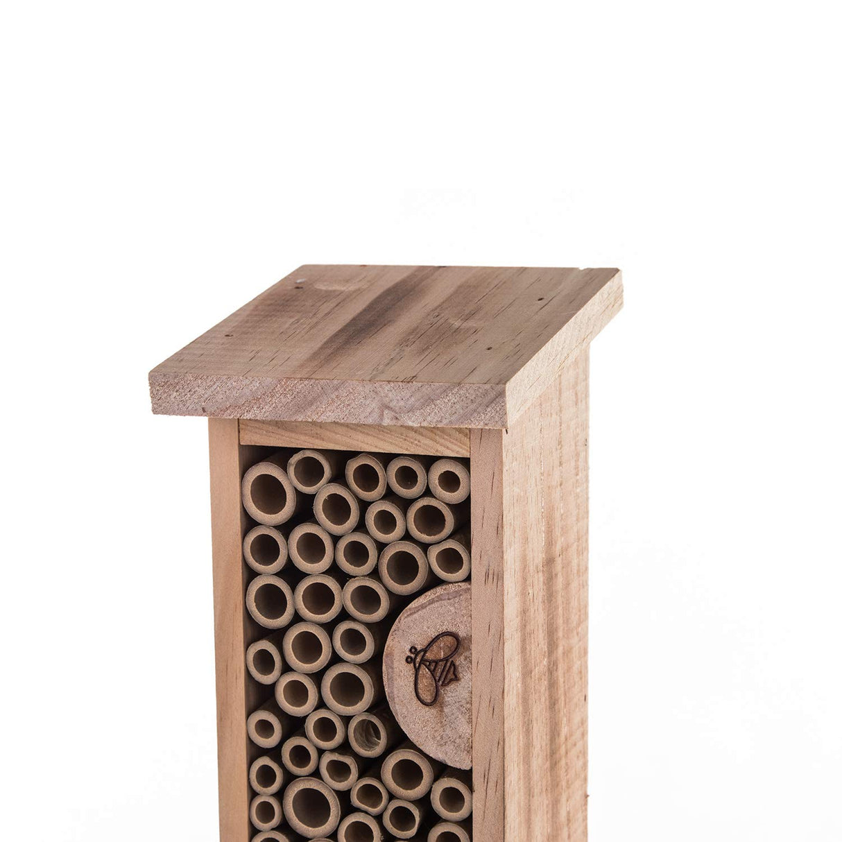 Bird House Bee Hive Wooden Insects House Hanging Bamboo Insect Hotels for Outdoor Garden Decorative Topadorn