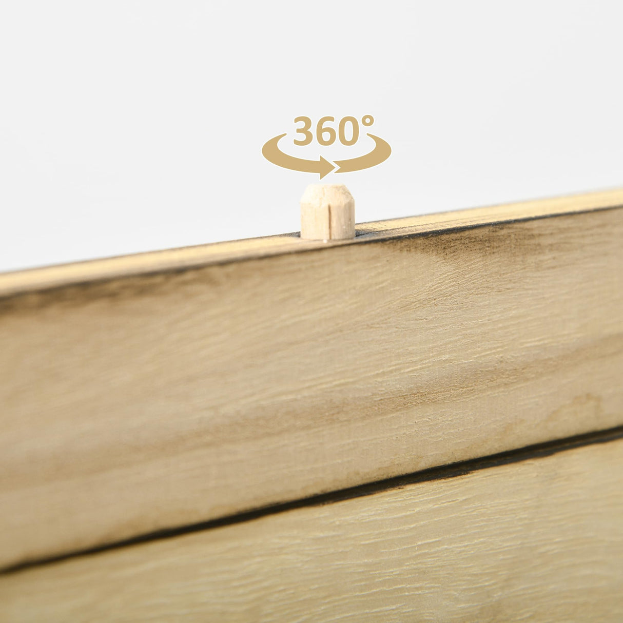 HOMCOM 4 Panel Room Divider, 5.6' Indoor Wood Portable Folding Privacy Screens with Photo Frames and Cardstocks, Hinged Freestanding Partition Wall Dividers for Home Office, Natural HOMCOM