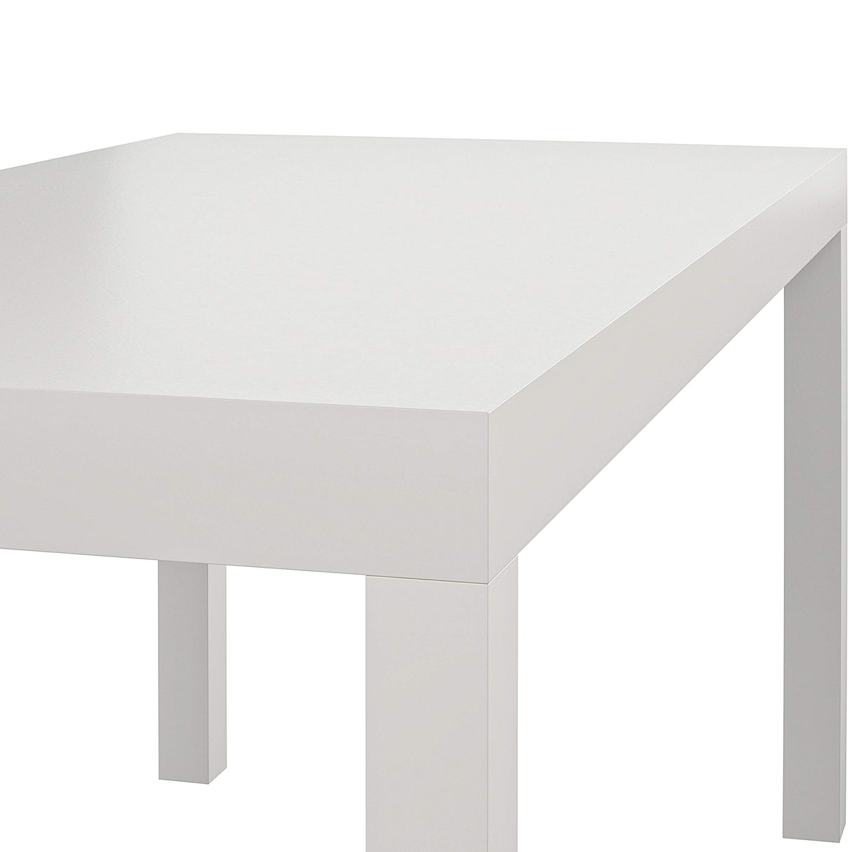 DHP Parsons Modern Coffee Table, White DHP