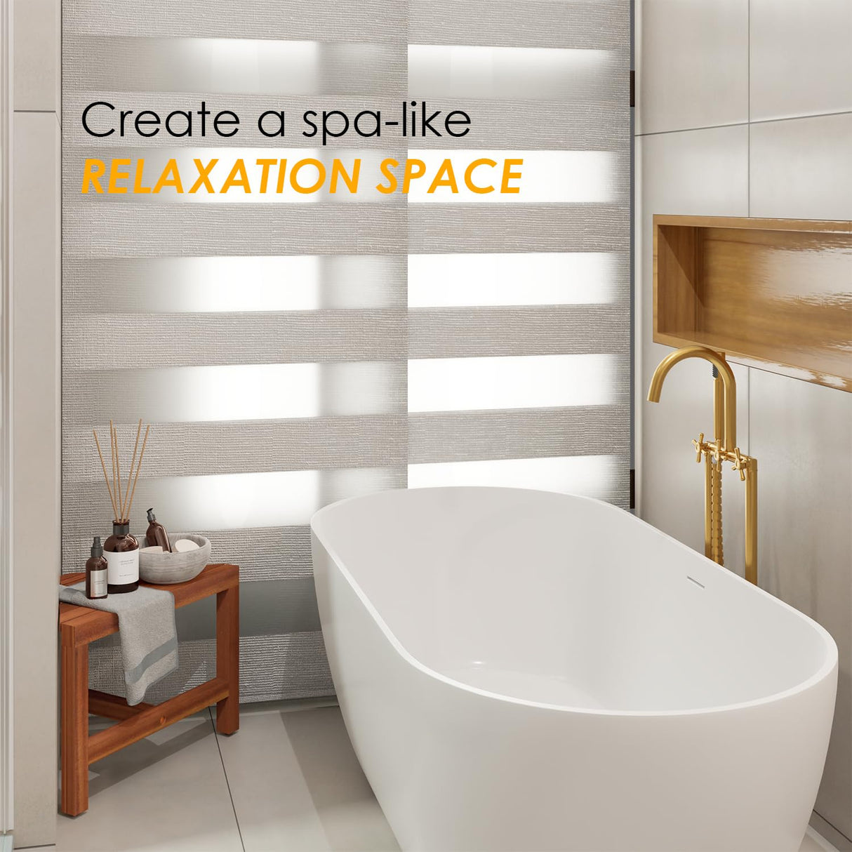 Acacia Wood Corner Shower Stool - Multi-Functional Foot Rest for Shaving and Grooming HOLANA