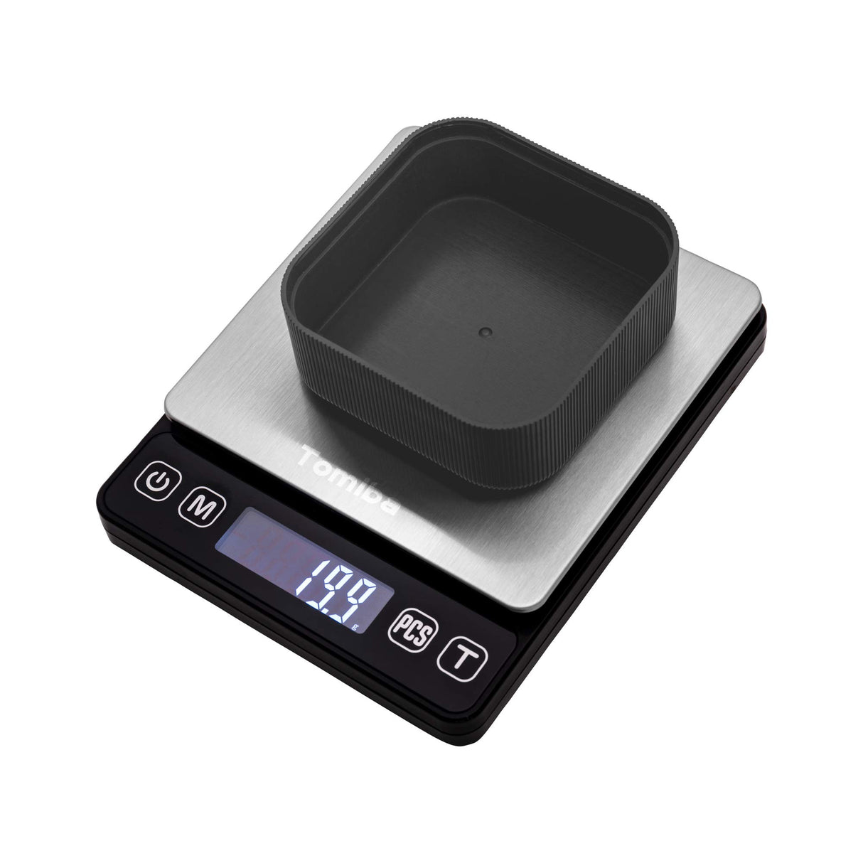 Precision Scale with Hold Function - Tomiba 3000g 0.01oz/0.1g Small Cooking Mini Food Scale Portable Electronic Jewelry Scale Batteries Included Tomiba