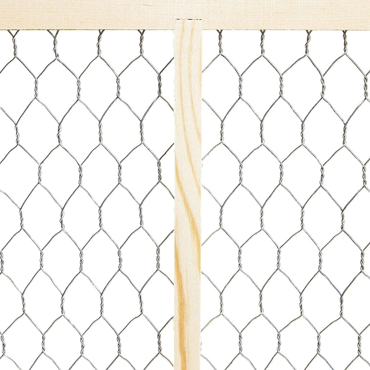 Bright Creations Unfinished Wood Window Frame with Chicken Wire Mesh (12 x 16 in, 2 Pack) Bright Creations