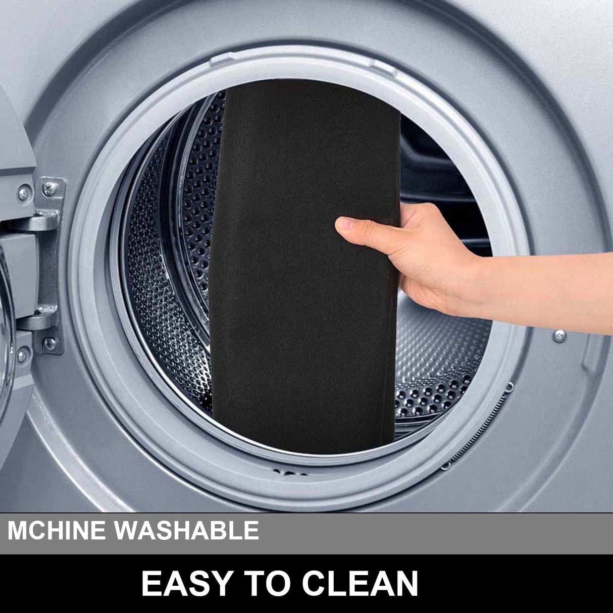 AiBOB Under Grill Mat, Premium Outdoor BBQ Mats Protect Decks and Patios, Absorbent Liquids Pad Under Grills, Reusable, Waterproof, 40x60 Black AiBOB