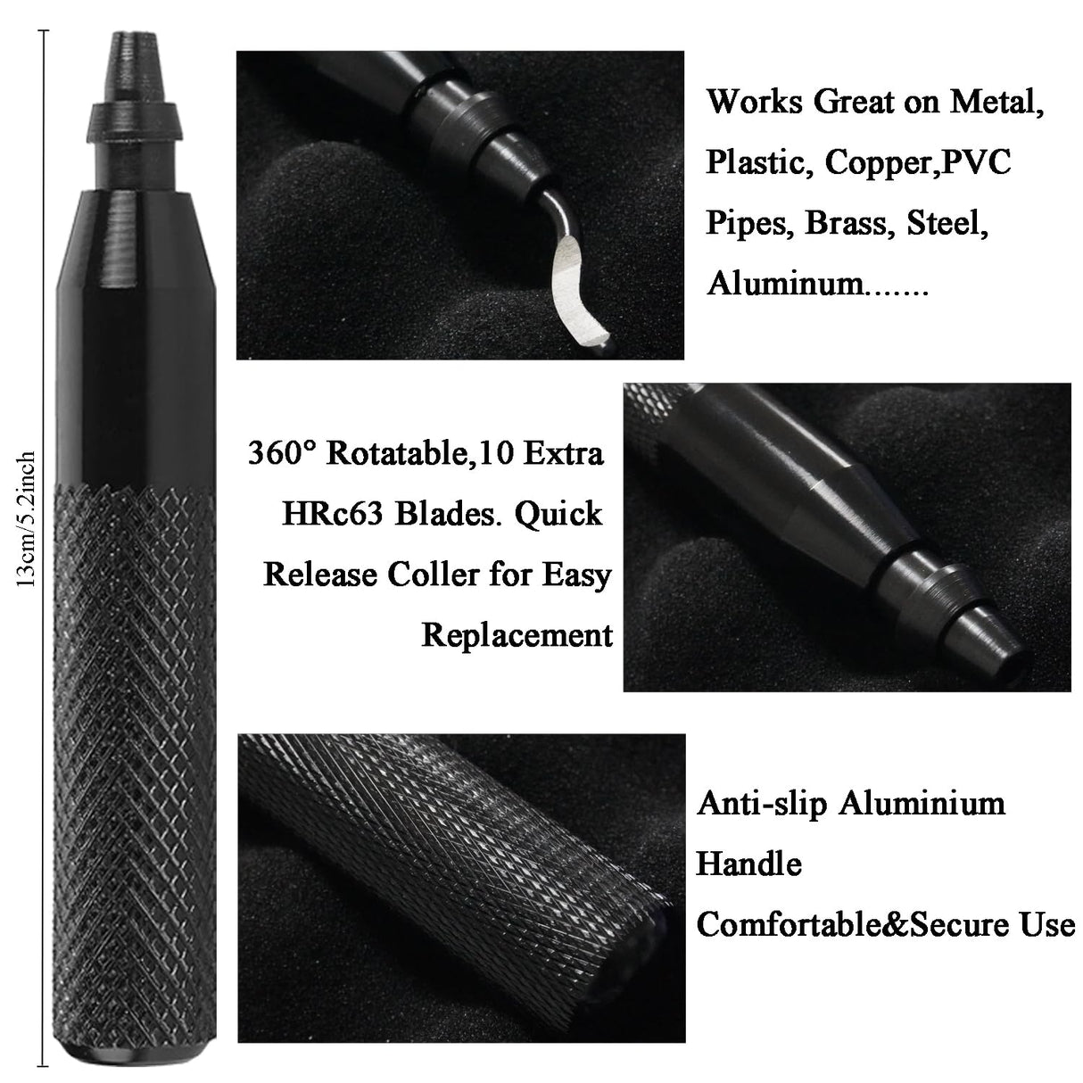 ELITECTK 3D Print Finishing Tools, 3D Printing Smoothing Tools Kit Includes Digital Soldering Iron, Deburring Tool, Electric Polishing Machine and ABS Storage Toolbox for 3D Print Trimming Modifying ELITECTK