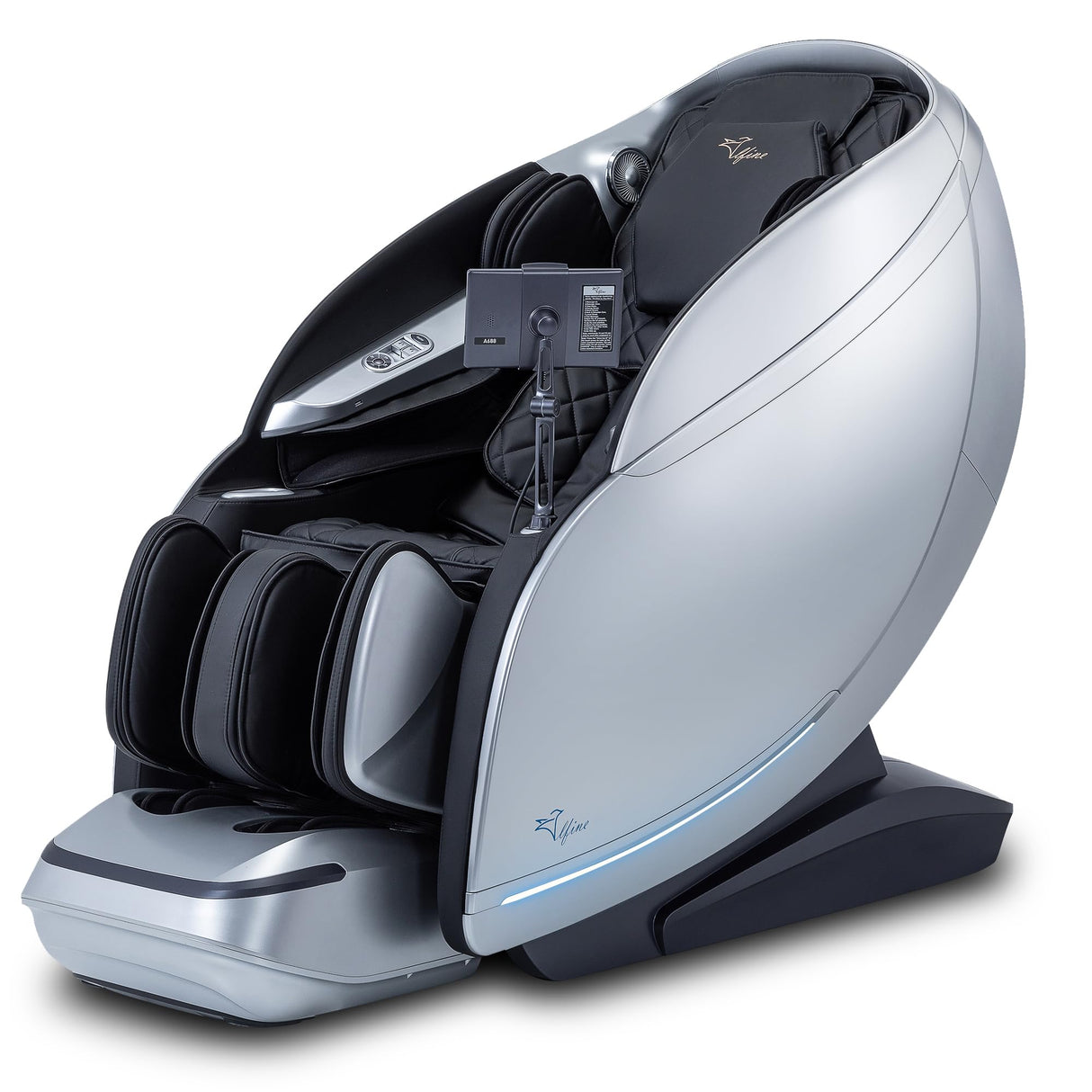 Alfine A688 Heaven Duet Massage Chair-4D & 3D Dual-Mechanism Zero Gravity Recliner with Yoga Stretch and Electric Automatic Footrest Extension-Full Body Relaxation (Mix) Alfine
