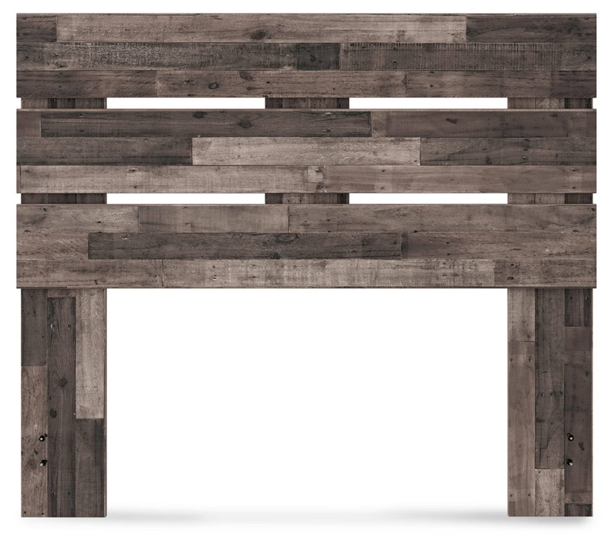 Signature Design by Ashley Neilsville Butcher Block Panel Headboard, Full, Brown Signature Design by Ashley