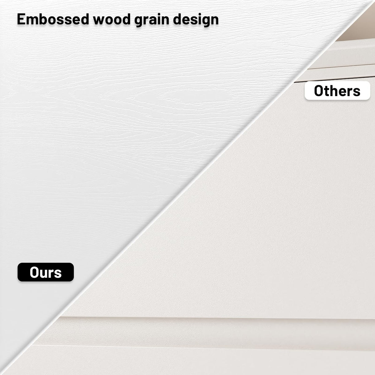 Seeday White Dresser, 6 Drawer Dressers for Bedroom, Modern Wooden Closet Dresser for Living Room, Entryway, or Hallway, White Seeday