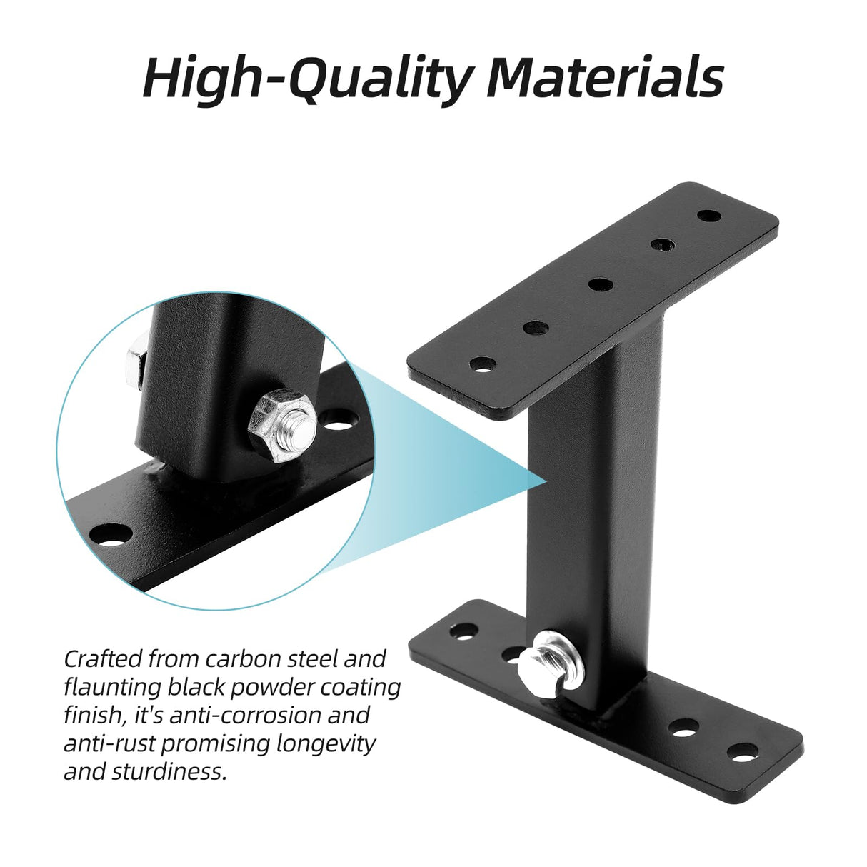 TOPTGO 3 Pack Roof Riser Brackets Kit,Patio Roof Riser,Pergola Roof Riser Beam Brackets,Adjustable Heavy Duty Pergola Roof Brackets for Wood Patio Cover Pergola Gazebo TOPTGO