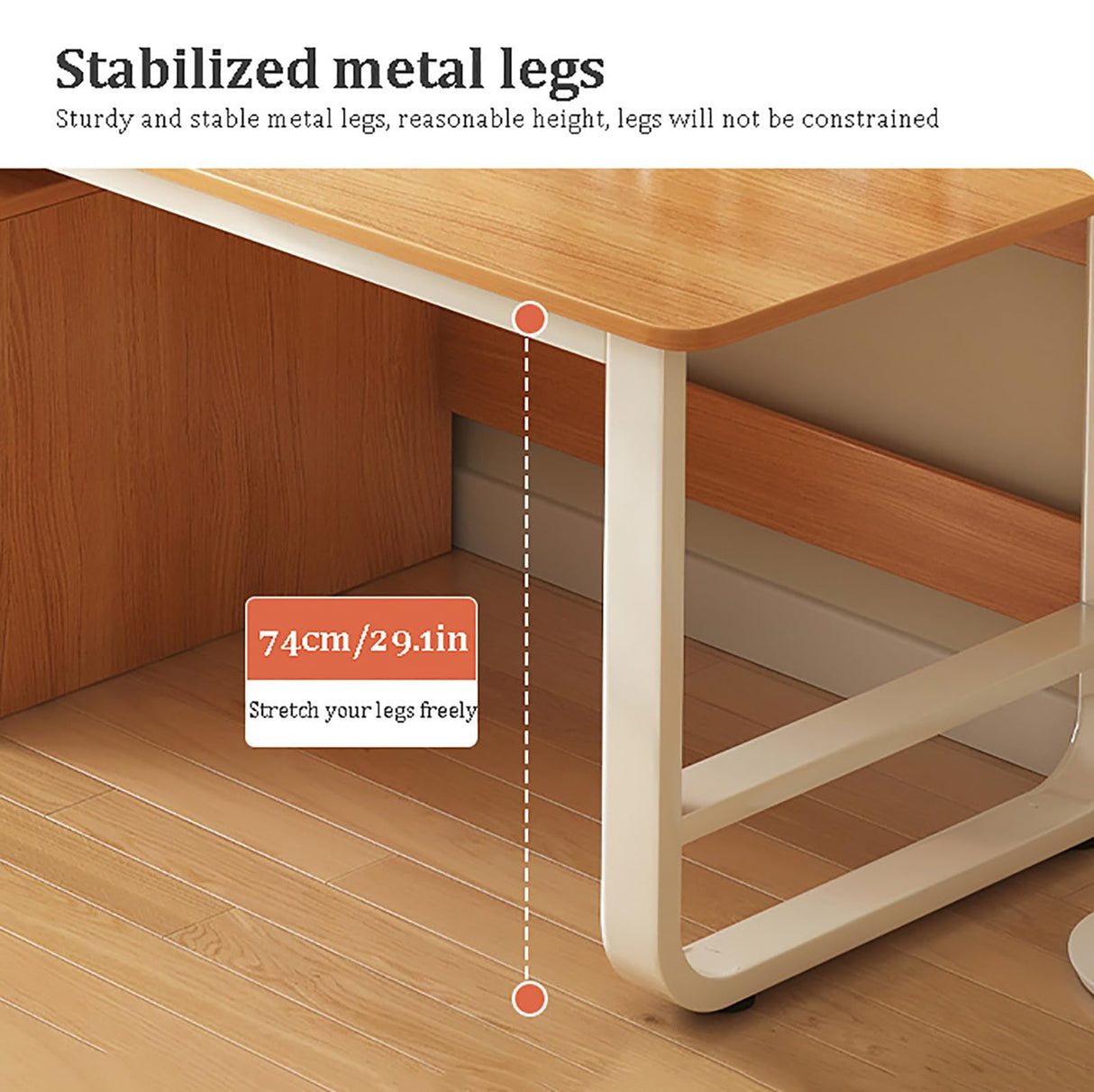 Extra Long Computer Desk,2 Person Desk With Drawers,double Workstation Desk For Home Office,large Wood Computer Desk Writing Table,modern Home Office Desk 78.7 Inch(200x50x73cm(79x20x29inch), Walnut) SUZEPER