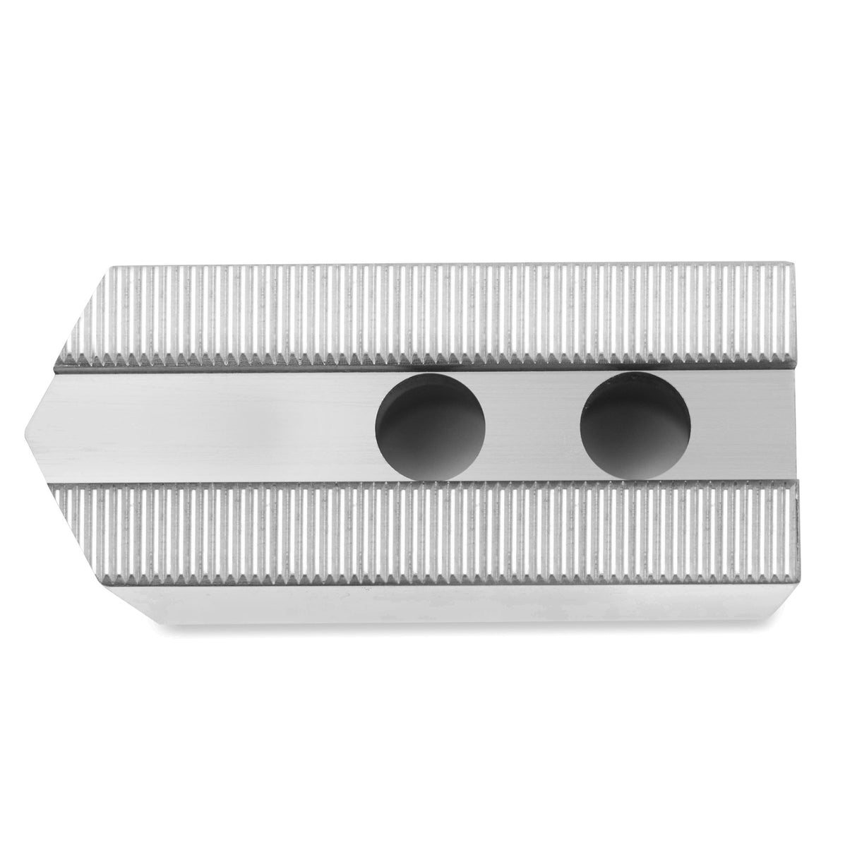 Lathe Chuck Serrated Steel Soft Jaws Set (3 Pcs) for 8" Kitagawa (B-208), Samchully Chucks, Steel, Pointed, 3" Height- By Turner Workholding Turner Workholding