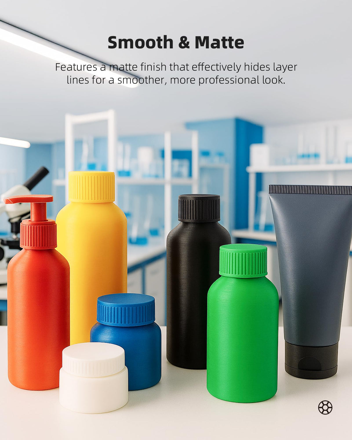 Inslogic PETG Pro 3D Printer Filament 1.75 mm, High-Speed Matte PETG Filament, Stronger Toughness, 1 kg Spool, Dimensional Accuracy +/- 0.02 mm, Compatible with FDM Printers, Black Inslogic