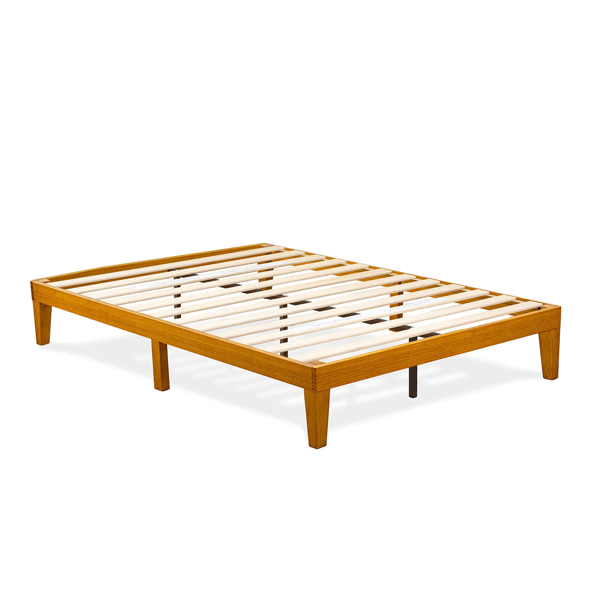 Elegant Oak Full Size Platform Bed Frame by East West Furniture East West Furniture
