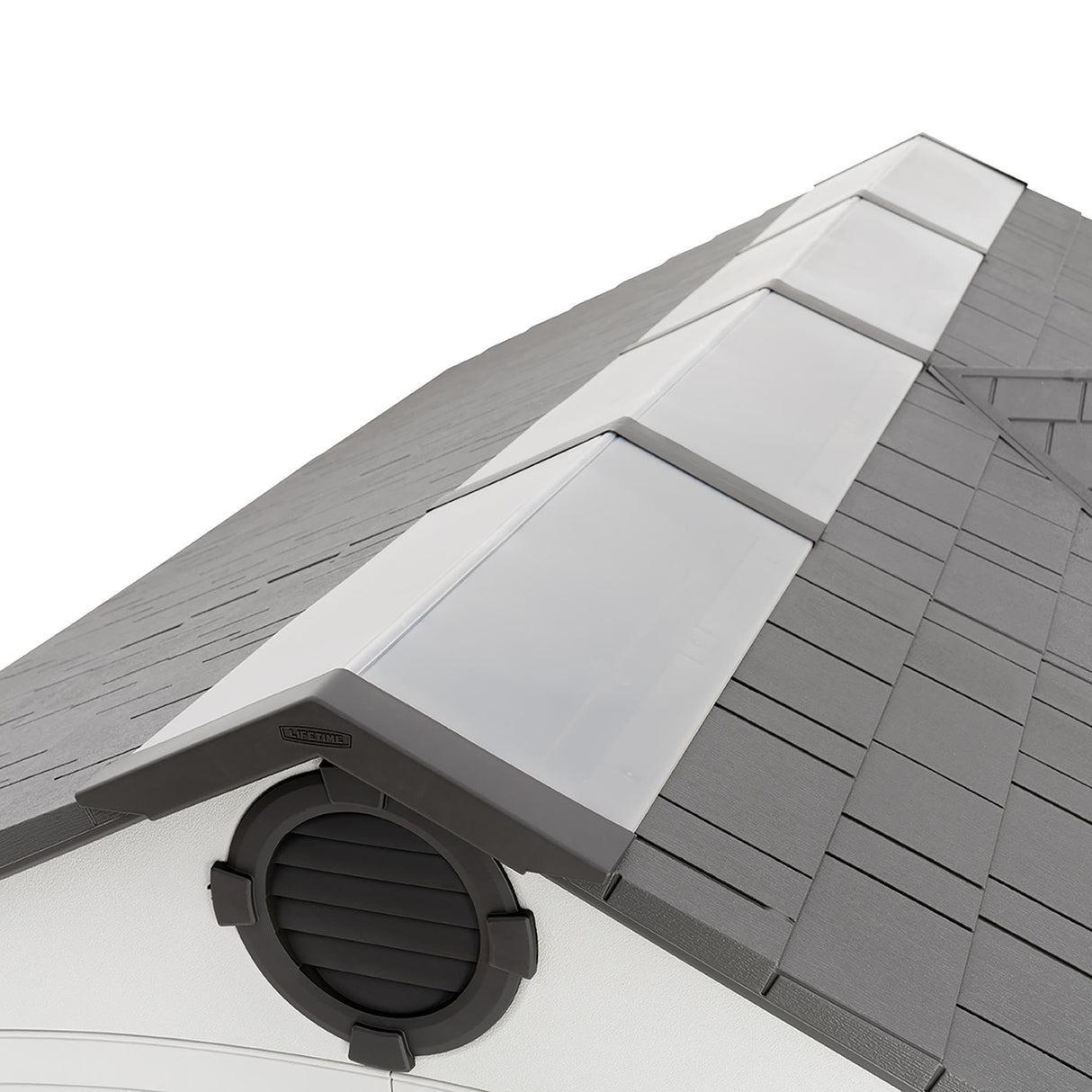 Lifetime Dual Entry Outdoor Storage Shed, 10 x 8 Foot Lifetime