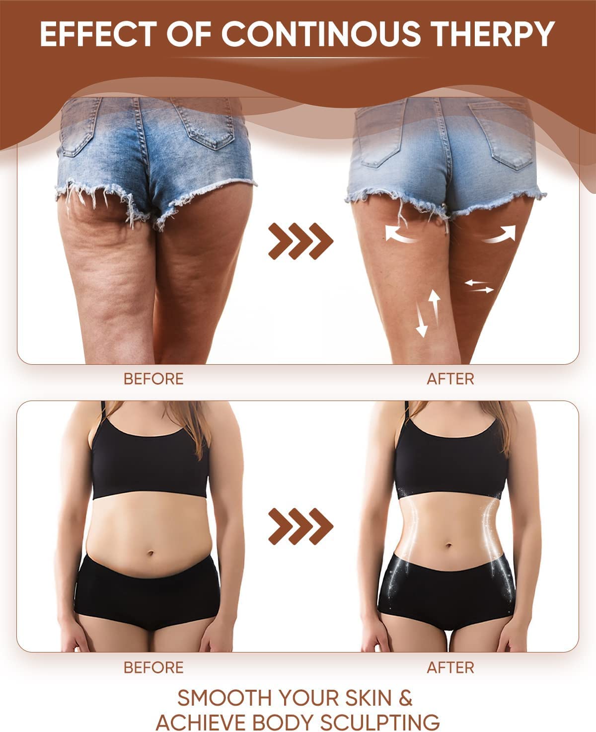 ONUEMP Wood Therapy Massage Tools, Wooden Bend Waist Thigh Massager & Muscle Roller Stick, Maderoterapia Colombiana Kit for Lymphatic Drainage, Anti Cellulite, Body Contouring/Shaping, Deep Tissue ONUEMP