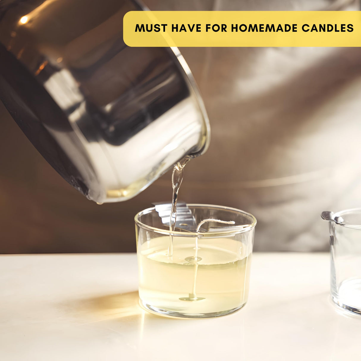 150pcs Metal Candle Wick Sustainer Tabs - Kare & Kind® retail packaging Kare & Kind