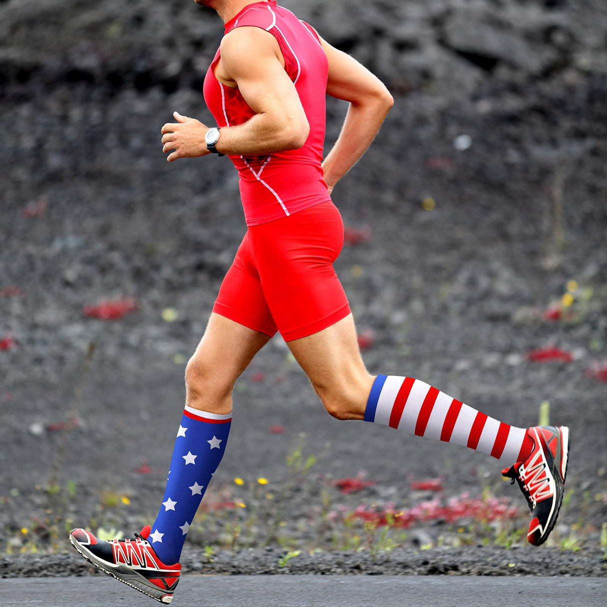 Sintege 6 Pairs Sublimation High Socks Printable Athletic Crew Socks for Men Women Teen Sports Socks Party Decoration(White) Sintege