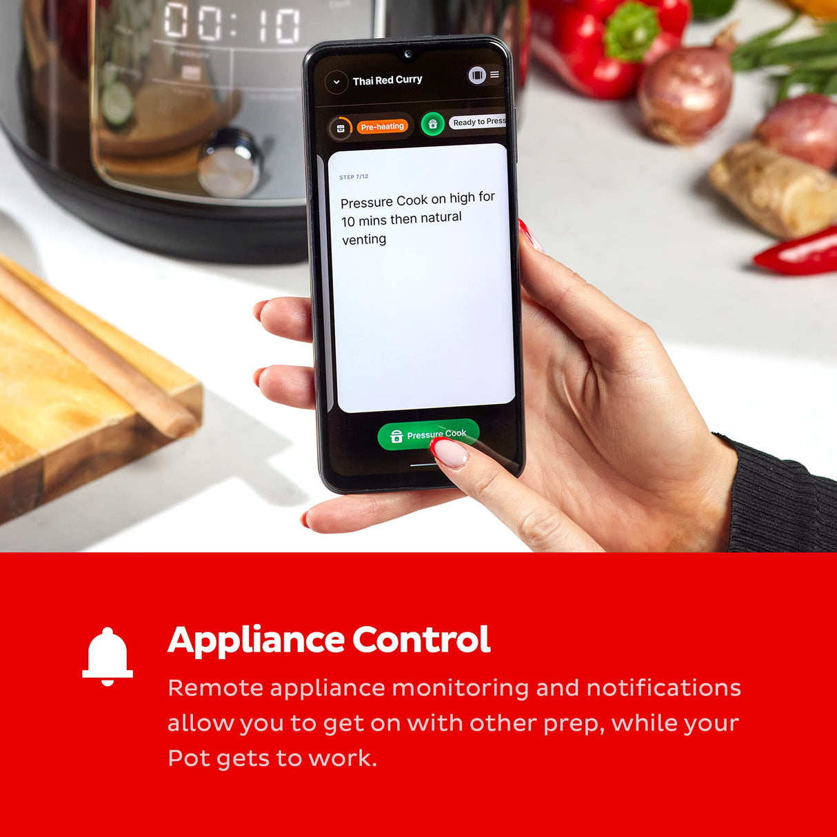 Instant Pot Pro Plus Wi-Fi Smart 10-in-1, Pressure Cooker, Slow Cooker, Rice Cooker, Steamer, Sauté Pan, Yogurt Maker, Warmer, Canning Pot, Sous Vide, Includes App with Over 800 Recipes, 6 Quart Instant Pot