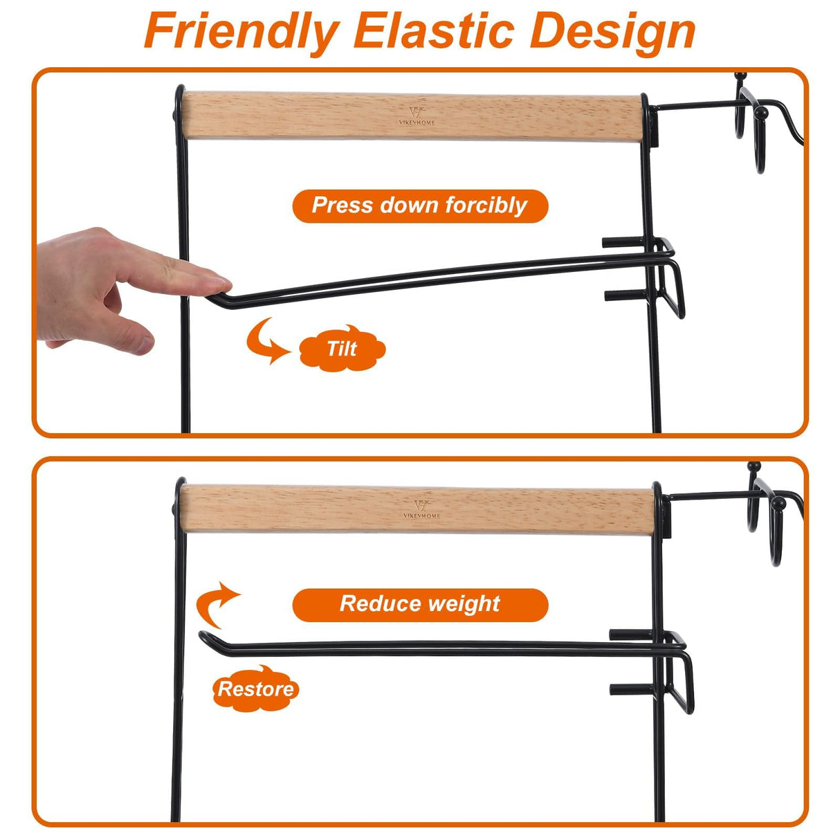 VIKEYHOME Grill Caddy, Picnic BBQ Organizer for Camping Outdoor Mesh Basket with 3 Hanging Hooks and Paper Towel Holder, Ideal Table Storage Tools for RV Camper/Tailgating/Flatware VIKEYHOME