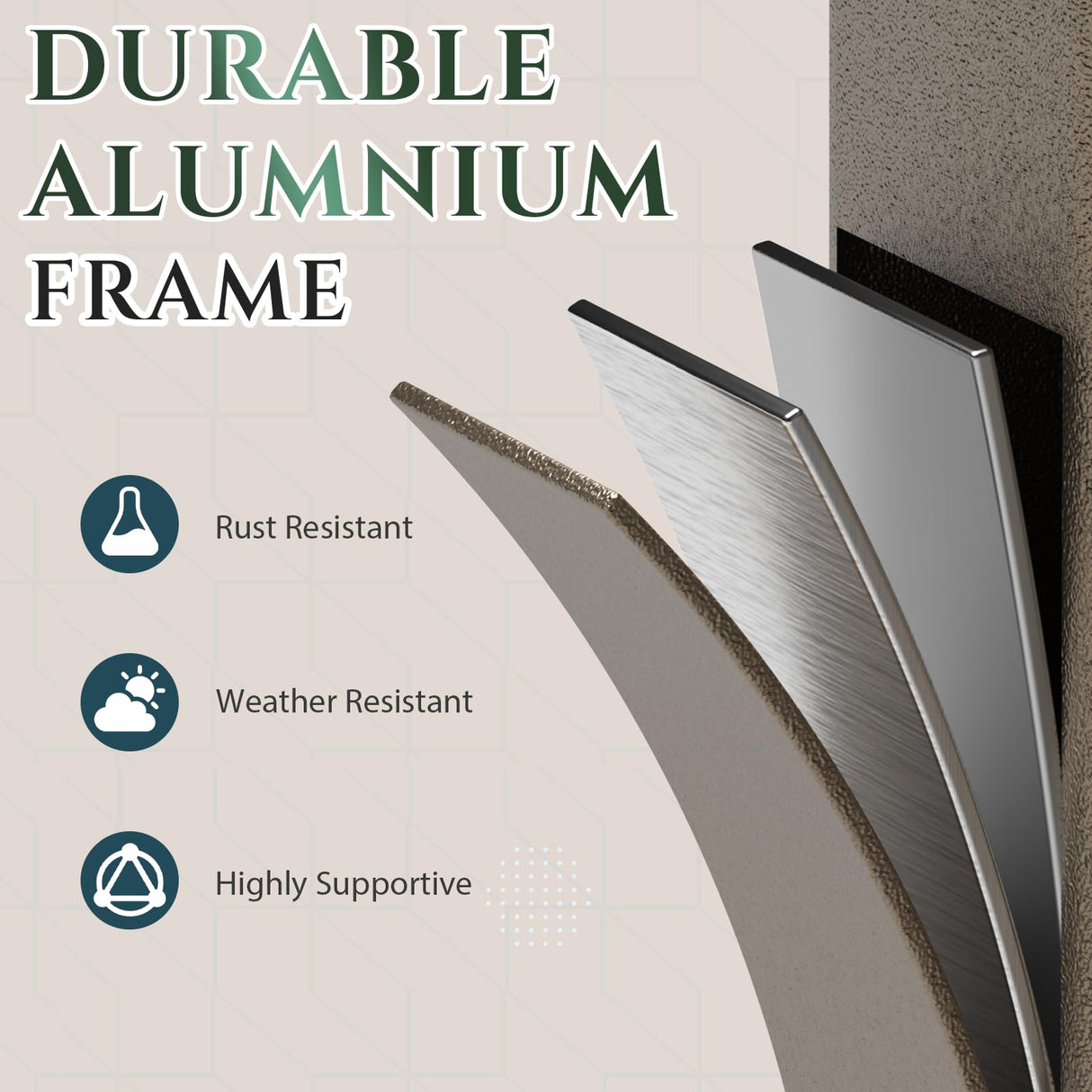 EROMMY 10' x 14' Sunroom, Wall Mounted Gazebo with Galvanized Steel Roof & Aluminum Frame, 3-Sided Sliding Doors, Lean to Gazebo with 6mm Thickened UV-Resistant PC Screen for Patio, Garden, Backyard EROMMY