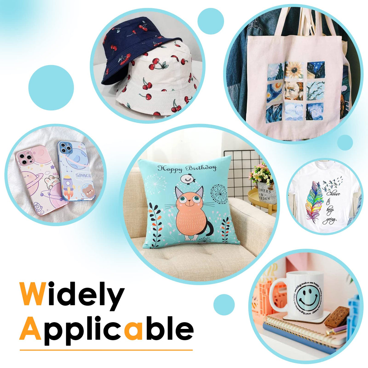 HTVRONT Sublimation Paper 8.5x14 inches - 30 Sheets Sublimation Transfer Paper Compatible with Inkjet Printer, Easy to Transfer 120 gsm Sublimination Paper for tumblers, T-shirts, Mugs HTVRONT