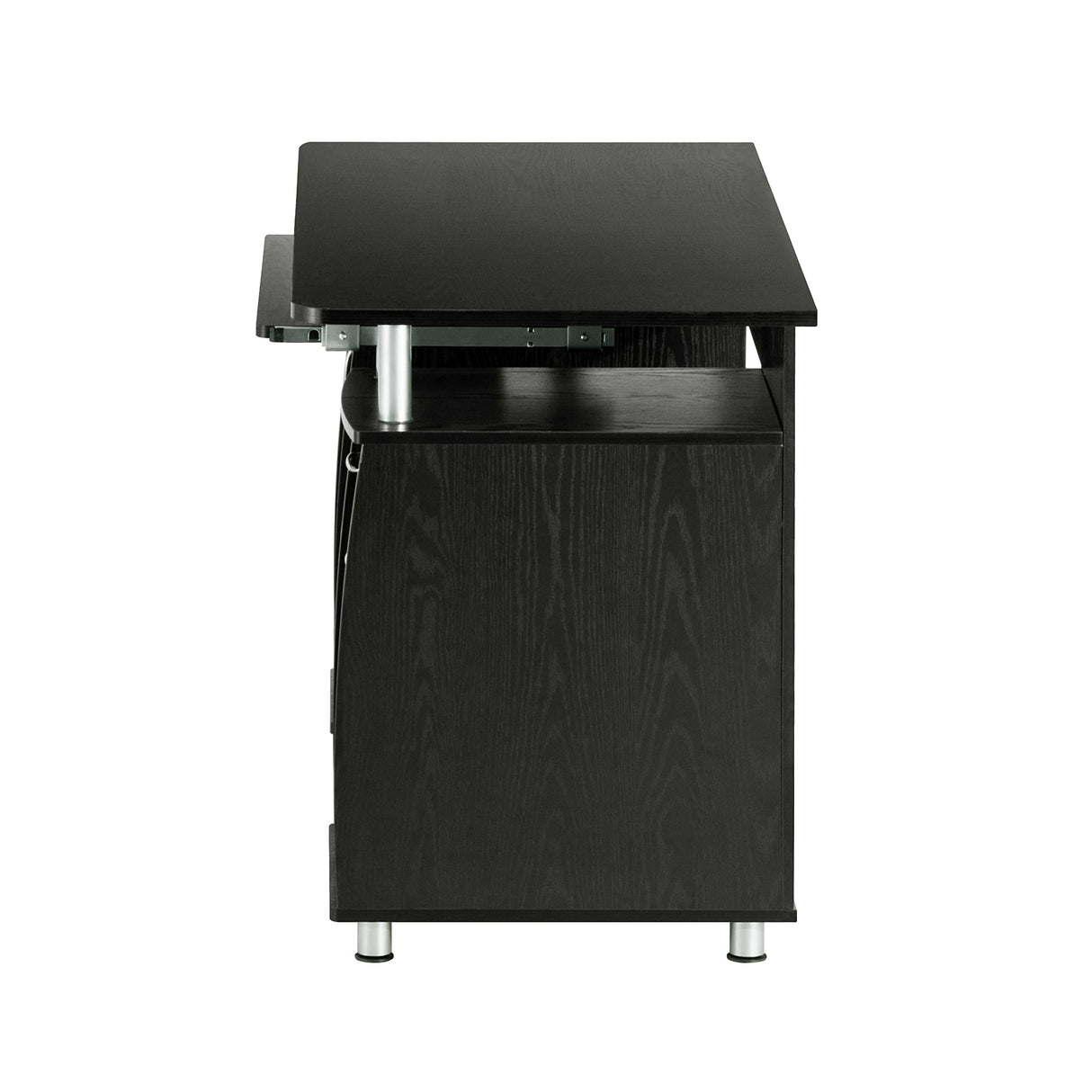 Techni Mobili 47.25" Ergonomic Computer Drawers & File Cabinet for Home Office Storage, Espresso Writing Desk, ONE Size Techni Mobili