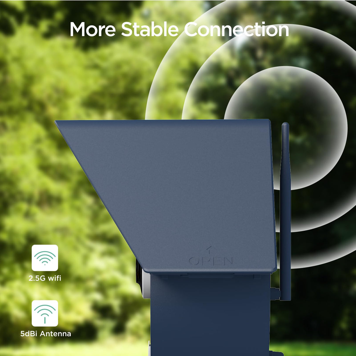 Birdkiss Smart Solar Feeder Camera: AI Identify WiFi Camera with Auto Bird Video Capture & Instant Notifications, Ideal Bird Lover Gift Birdkiss