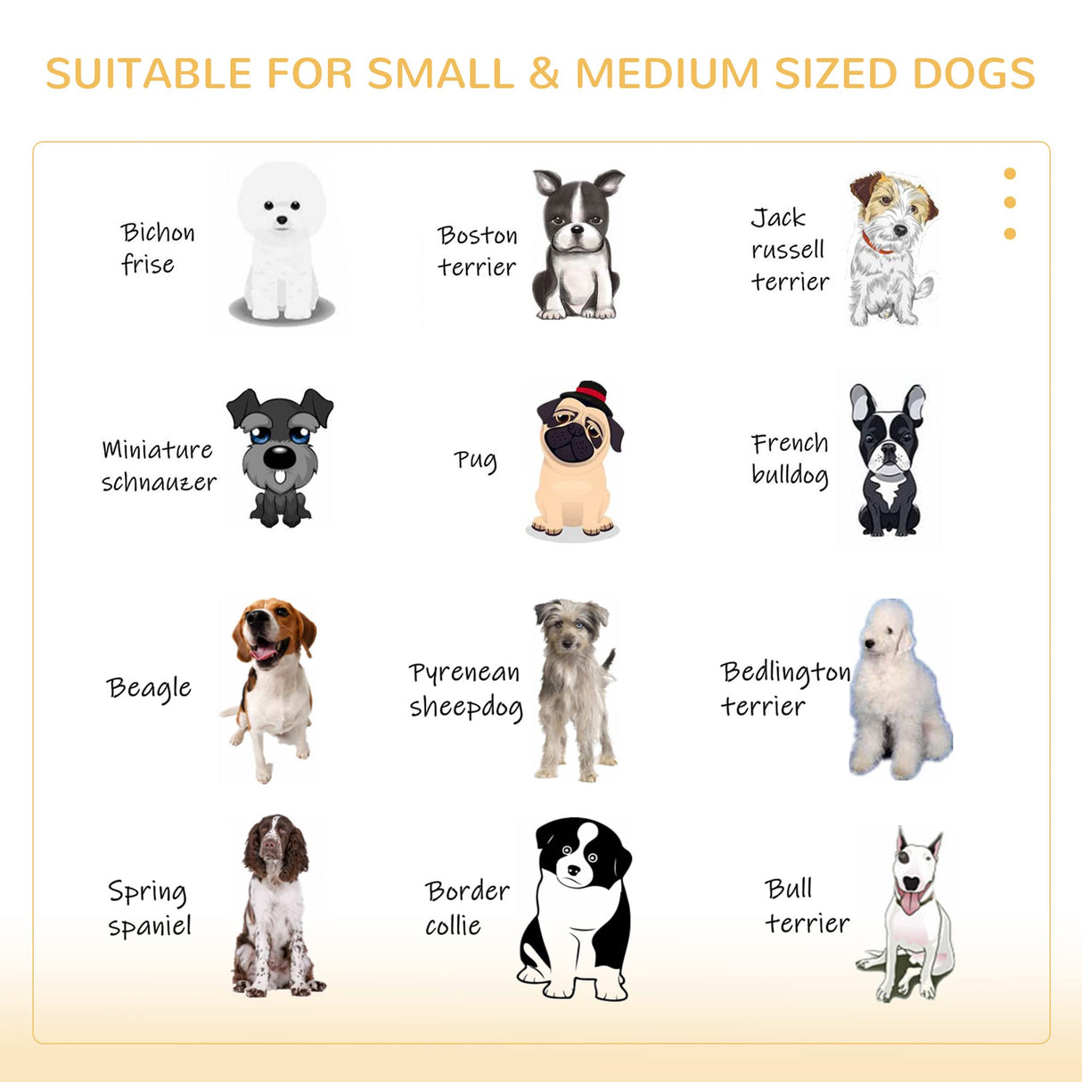 PawHut Furniture Style Dog Crate End Table with Removable Door Panel, Dog Crate Bed with Foam Cushion, Safety Lock, Indoor Use, for Small & Medium Dogs, Brown PawHut