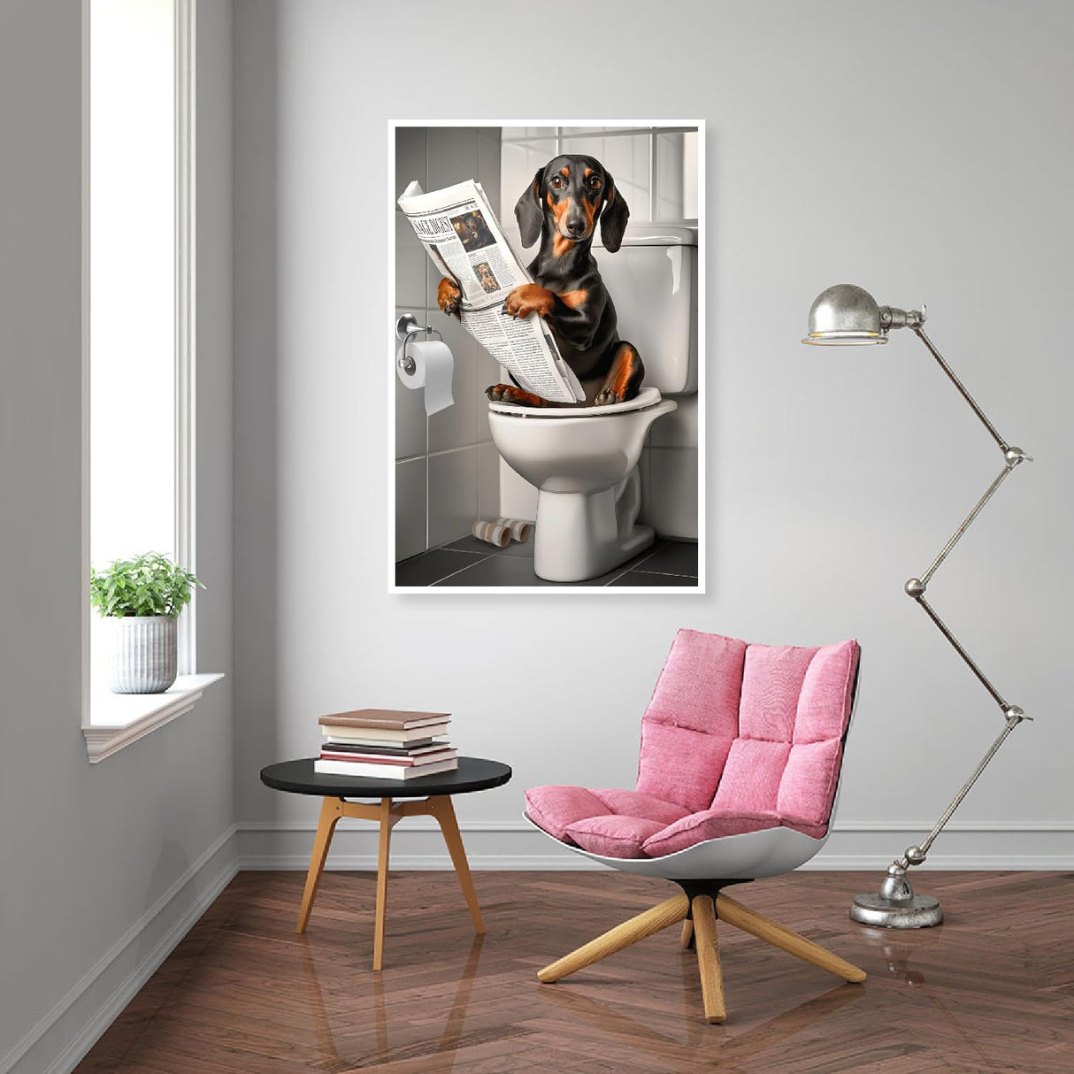 uuxsretaio Dachshund Diamond Painting Kits for Adults Beginners, Easy Dog Diamond Art Kits for Adults, 5D DIY Full Drill Diamond Dots Rhinestone Gem Art and Craft for Home Decor Present 12x16 inch uuxsretaio