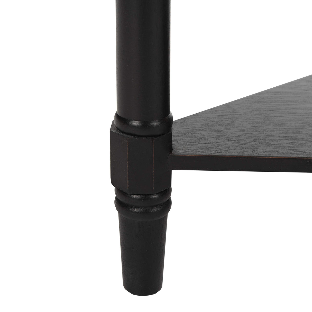 Safavieh American Homes Collection Gomez Distressed Black Corner Table Safavieh