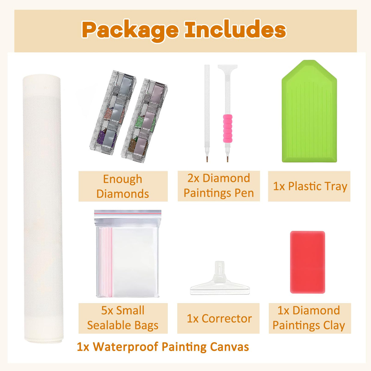 TOSTOG Grandmas Diamond Art Kits for Adults, Funny Grandma Drivers Diamond Paintings for Adults, Full Drill Diamond Art Kits, 5D Diamond Paintings Kit Gem Painting Wall Decor and Gift 12 * 12 Inch. TOSTOG