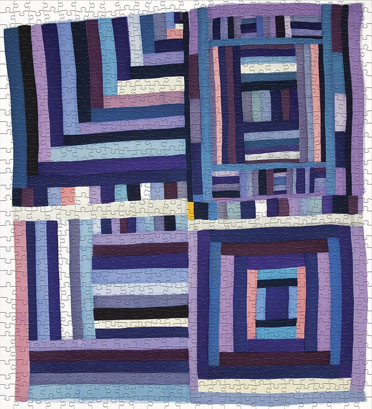 Clarkson Potter Gee's Bend: Equal Justice: A Quilt Print Jigsaw Puzzle: 750 Pieces Jigsaw Puzzles for Adults Clarkson Potter