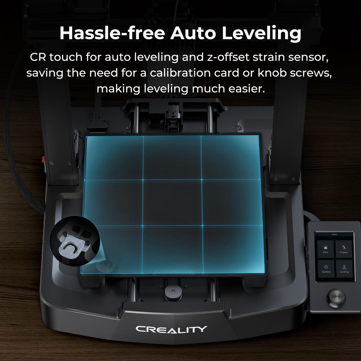 Creality Ender 3 V3 SE 3D Printer, 250mm/s Faster Print Speed CR Touch Auto Leveling Sprite Direct Extruder Dual Z-Axis Auto Filament Loading Ender 3 Upgrade 3D Printer Print Size 8.66x8.66x9.84 inch Creality